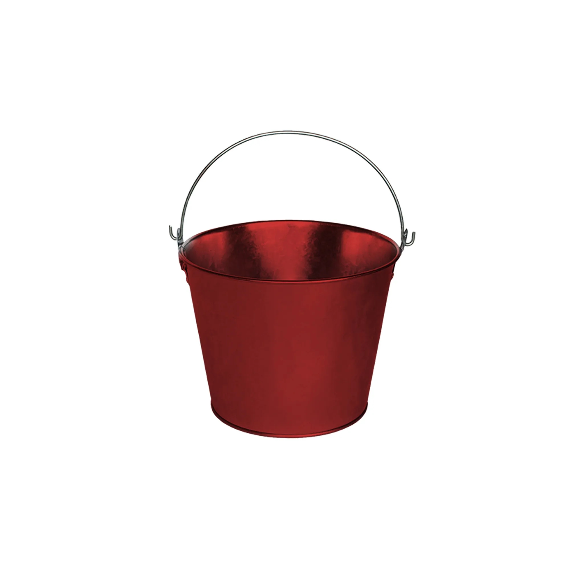 Beverage Beer Wine Ice Bucket With Wire Handle 6