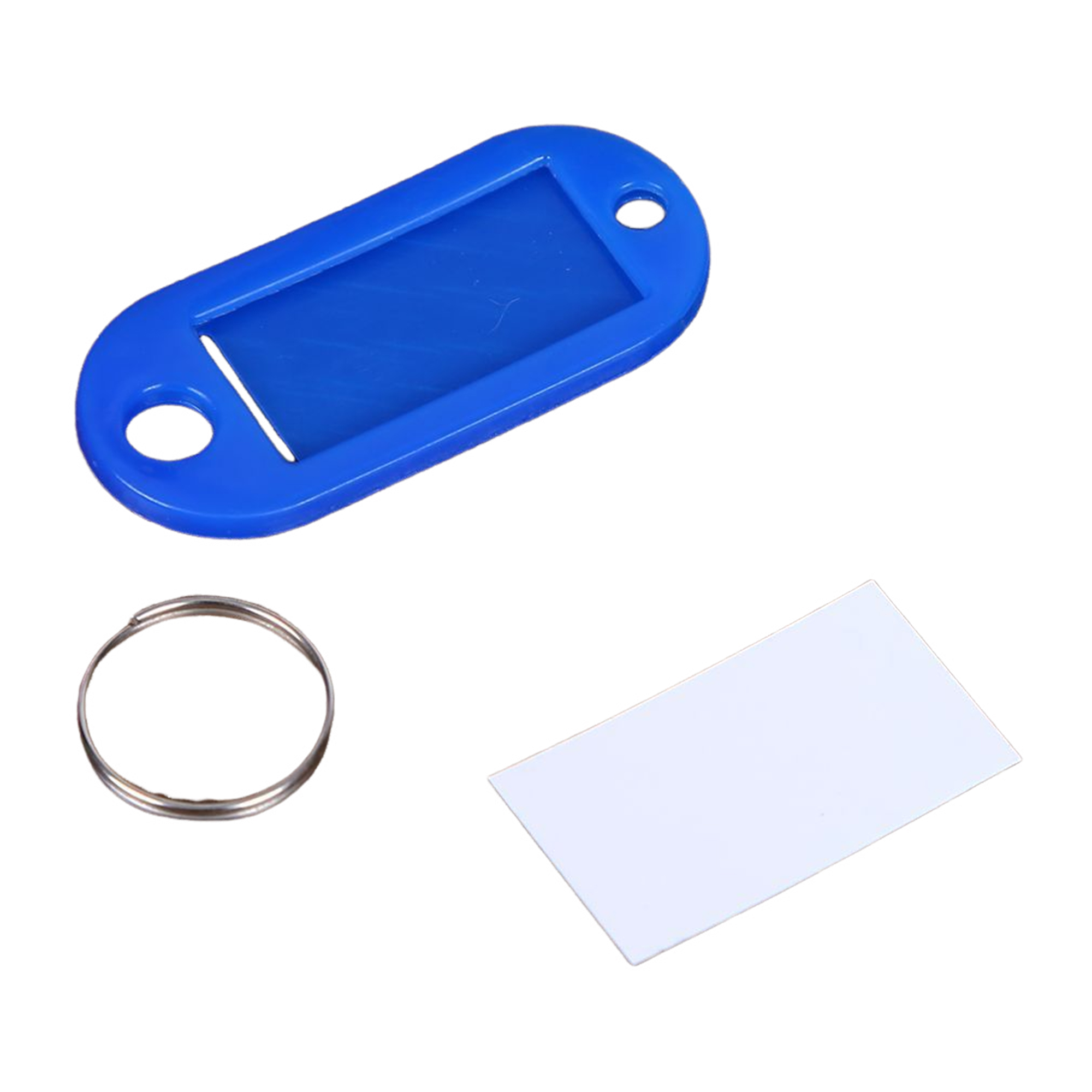 Plastic Marked Keychain Luggage Tag 3