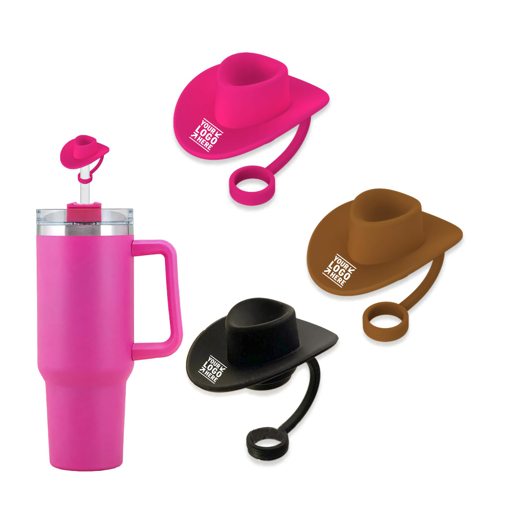 Silicone Cowboy Hat Straw Cover 1