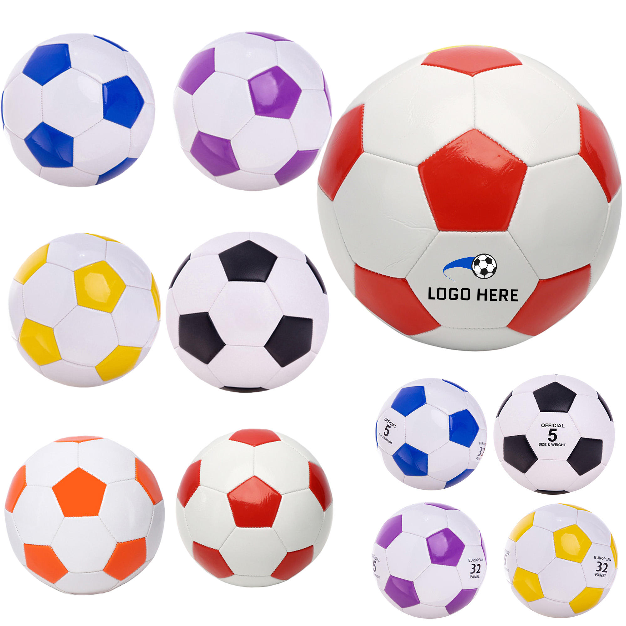 Durable PU Soccer Game Ball 2
