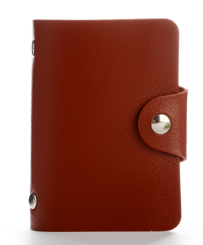 PU Leather Pocket ID Credit Card Holder 7