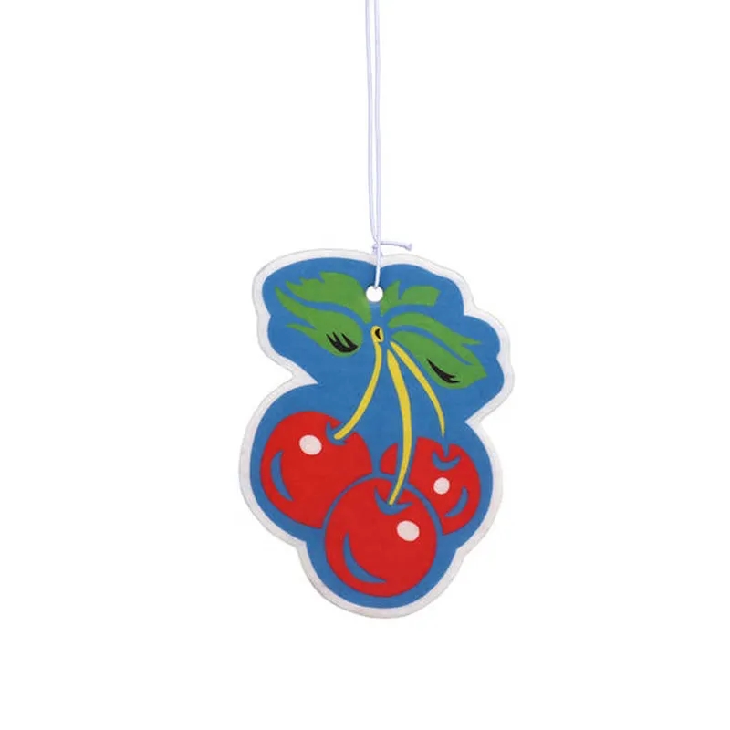 Customized Shape Die Cut Car Air Freshener 5