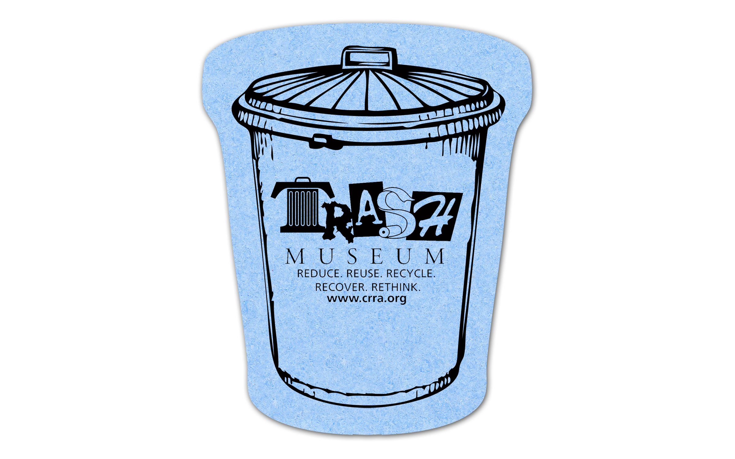 Trash Can Compressed Sponge 9