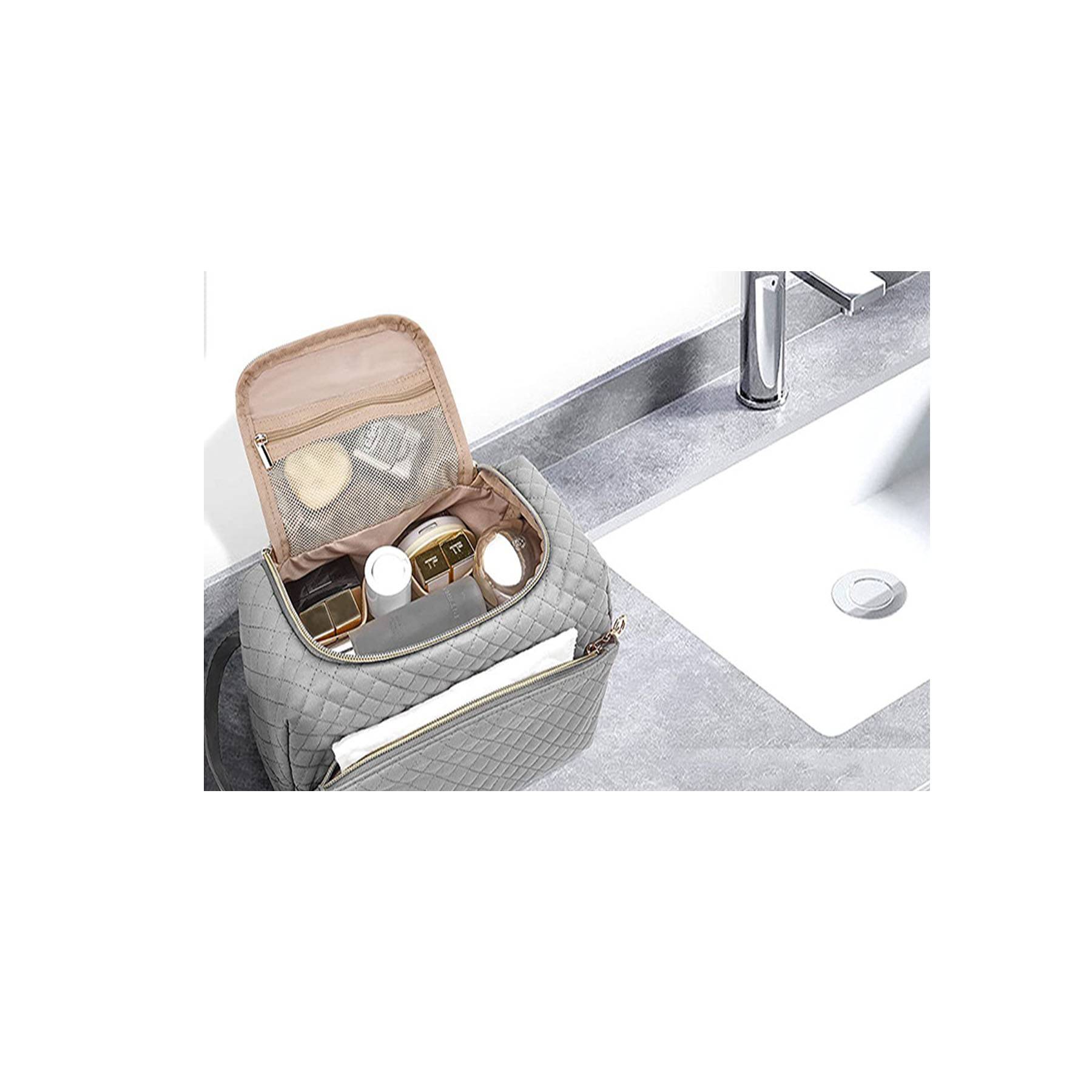 Large Capacity Portable Makeup Bag 5