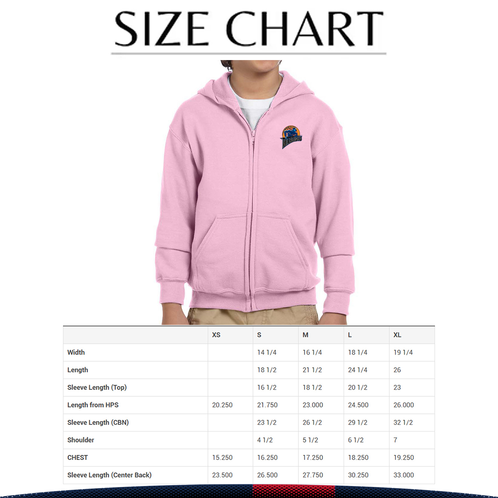 Gildan® Youth Full Zip Sweatshirts 10