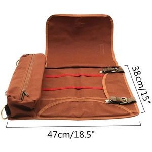Portable Bartender Cocktail Canvas Storage Travel Bag 3