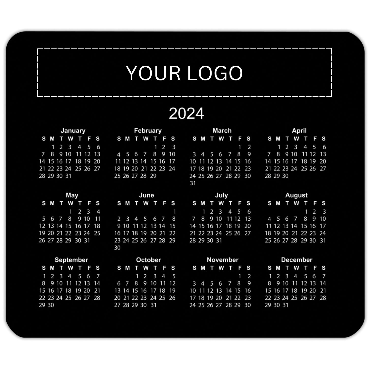 Calendar Mouse Pad 2