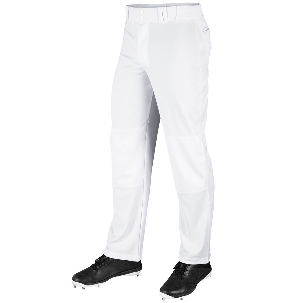 Open Bottom Relaxed Fit Baseball Pant