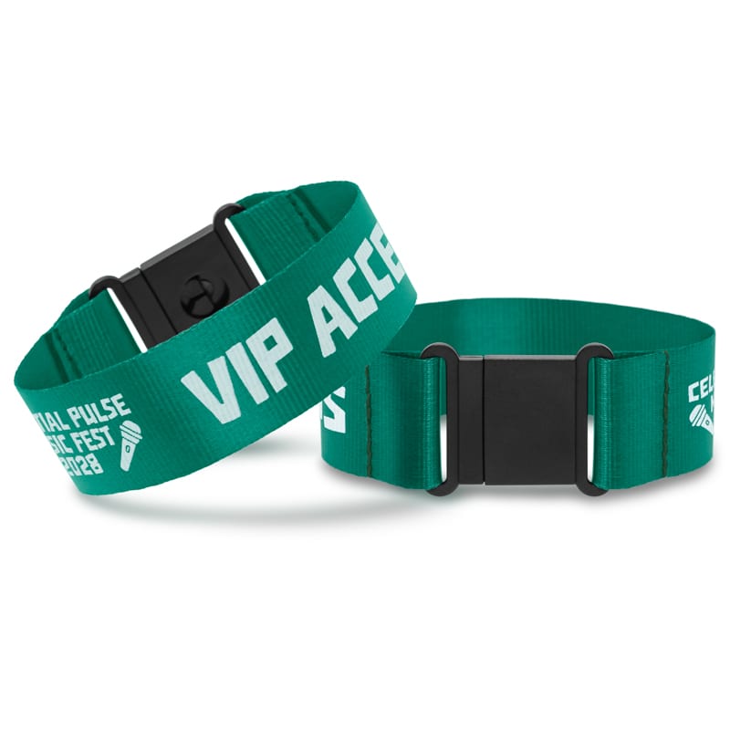 Custom Breakaway Polyester Wristbands 76