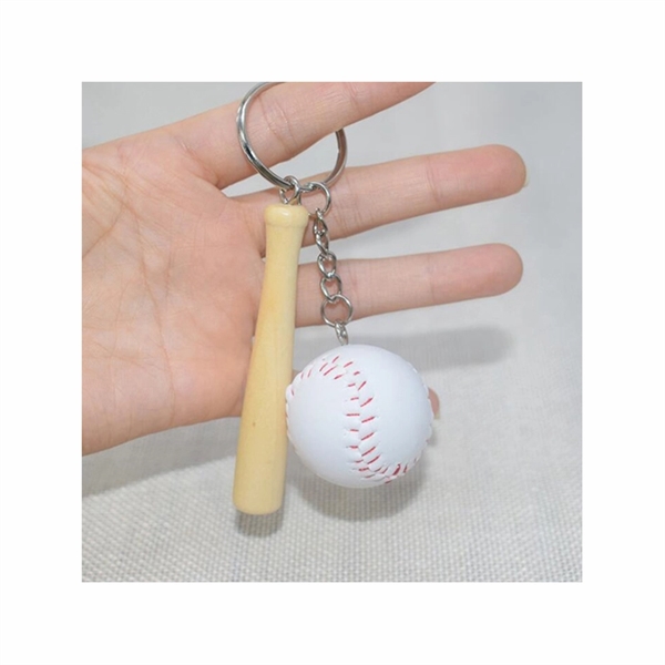 Baseball Keychain