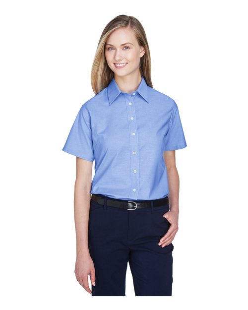 Women's Stain-Release Short Sleeve Oxford Shirt - M600SW 8