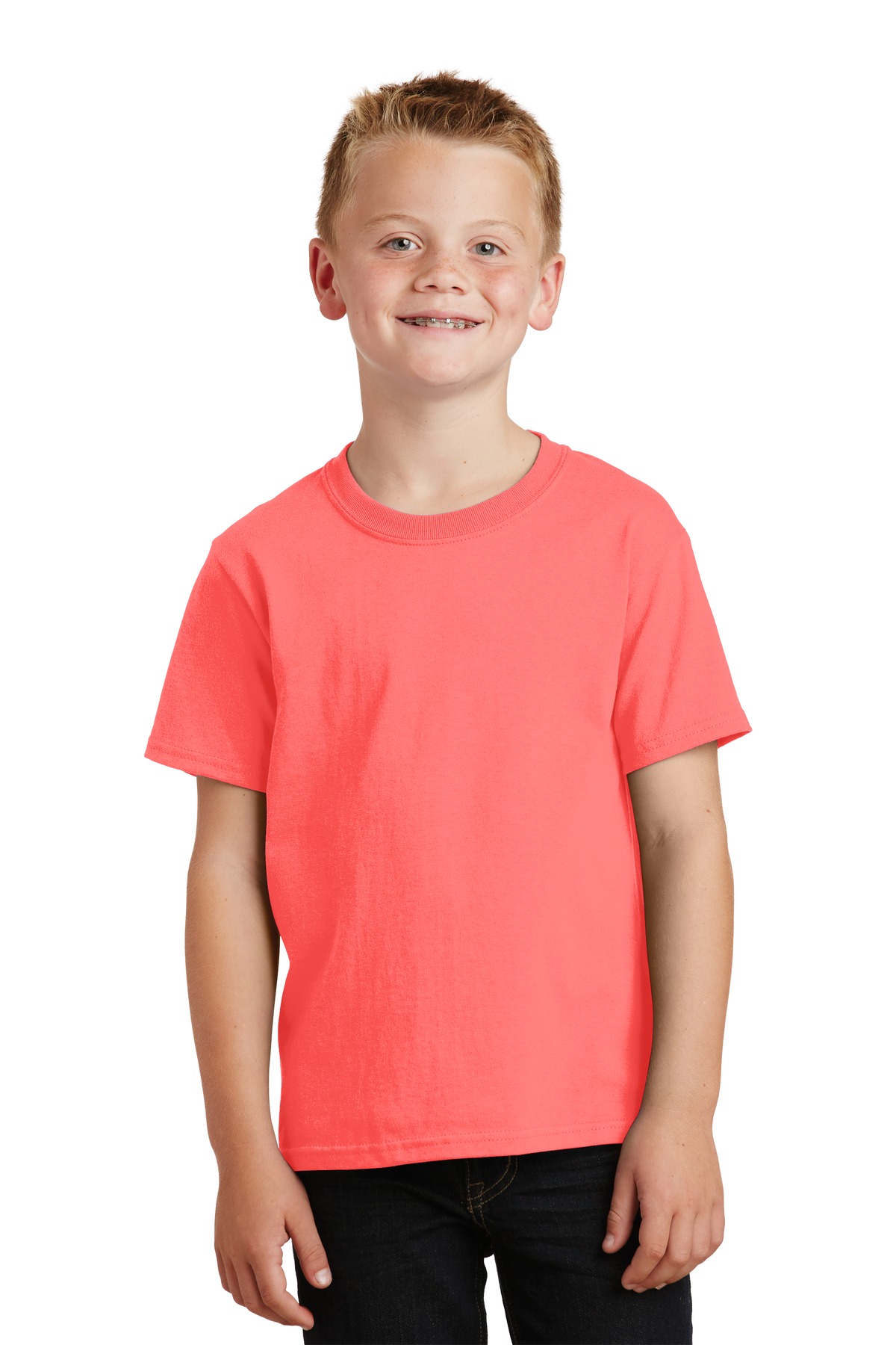Port & Co Youth Beach Wash Garment-Dyed Tee. PC099Y 203