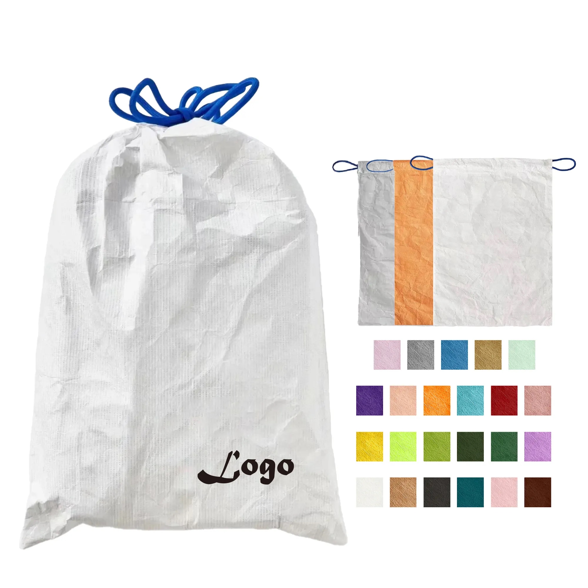 Tyvek Drawstring Bag 3