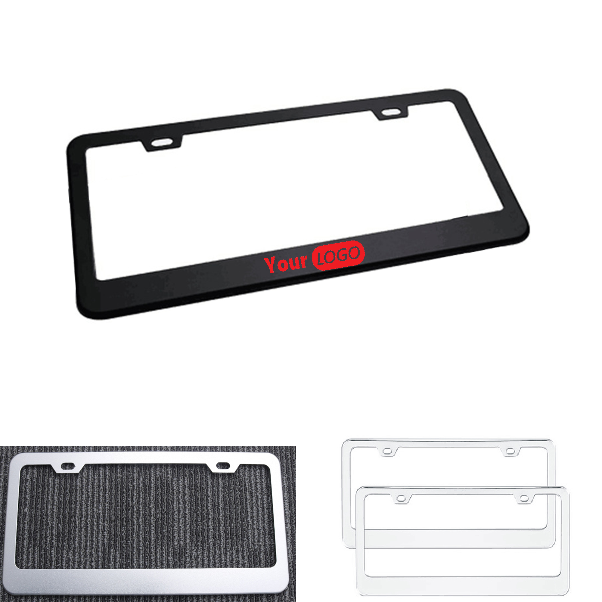Aluminium Alloy  Car License Plate Frame 1