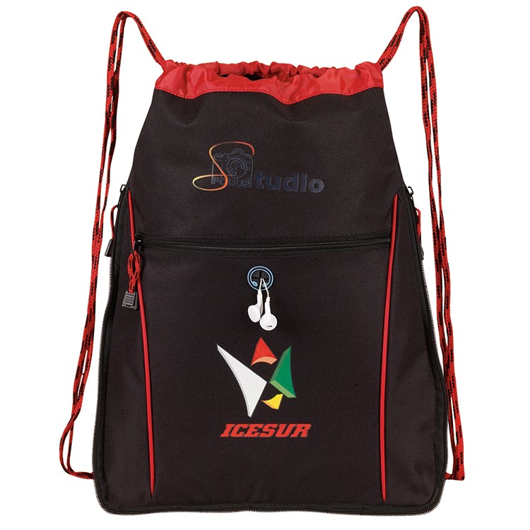 Expandable Drawstring Duffle 8