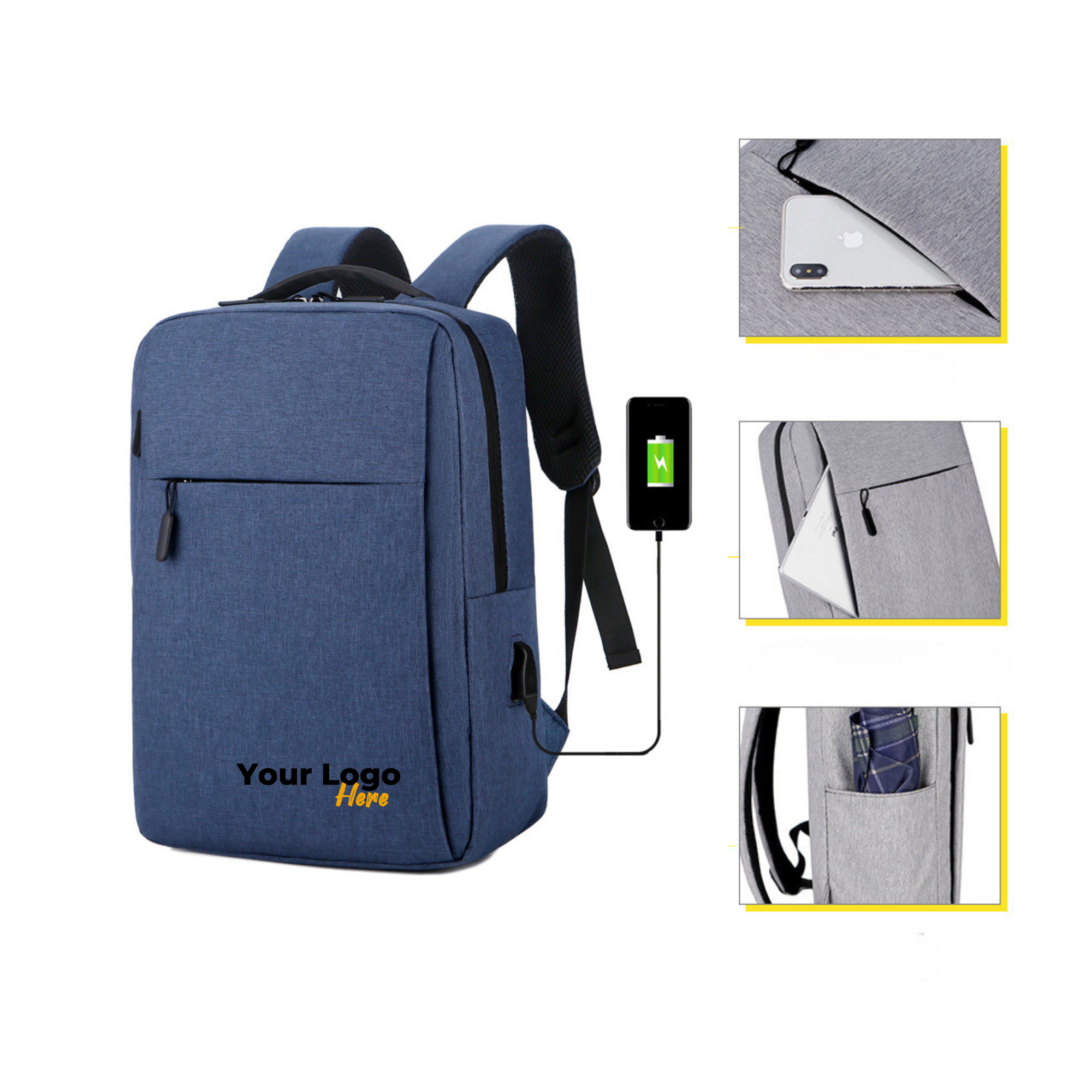 Sleek Large Capacity Backpack for Everyday Use 2