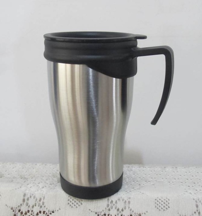 Custom Non-spill Vehicle-Mounted Vacuum Tumbler Mug Cup 2