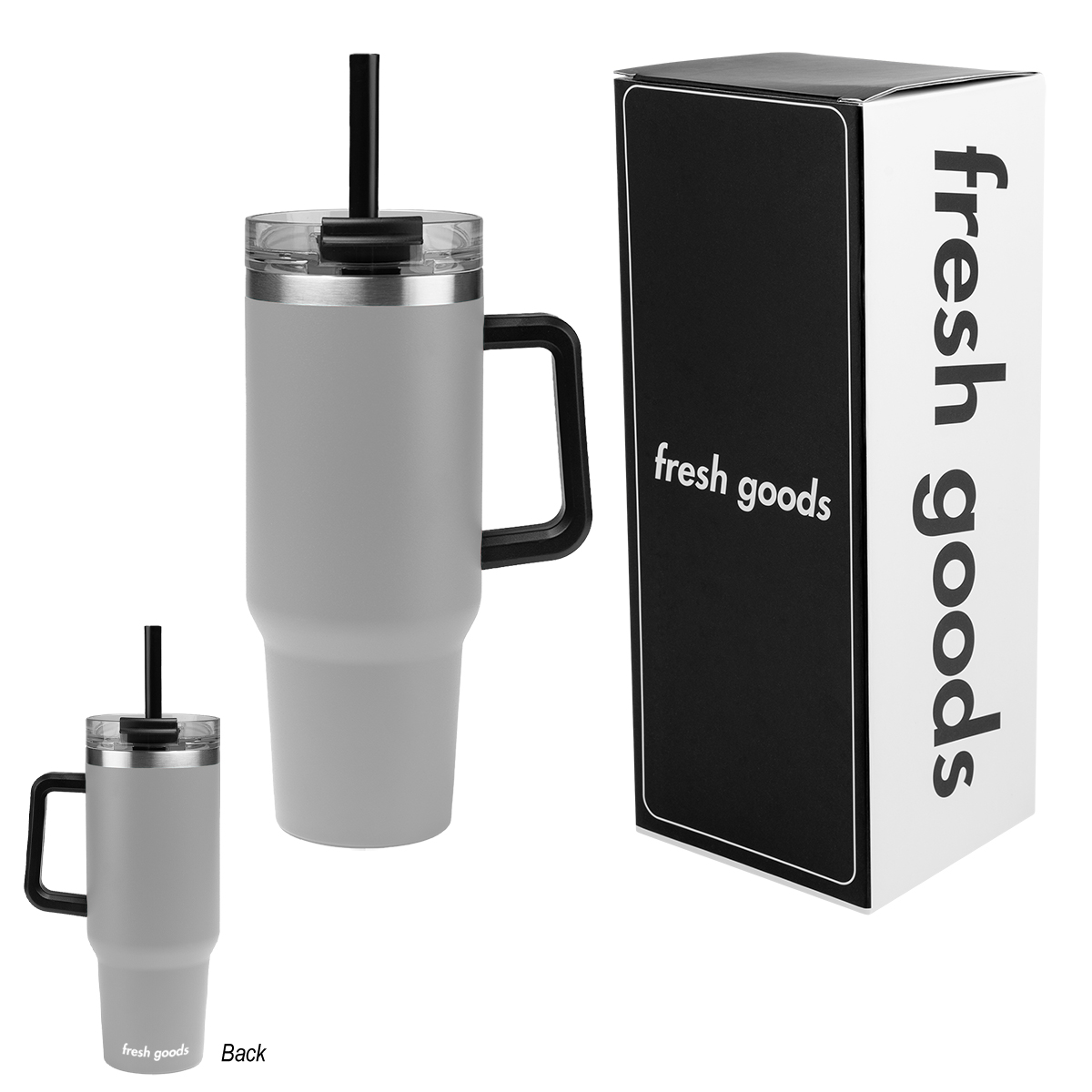 Fresh Goods 40 Oz. Intrepid Stainless Steel Tumbler 10