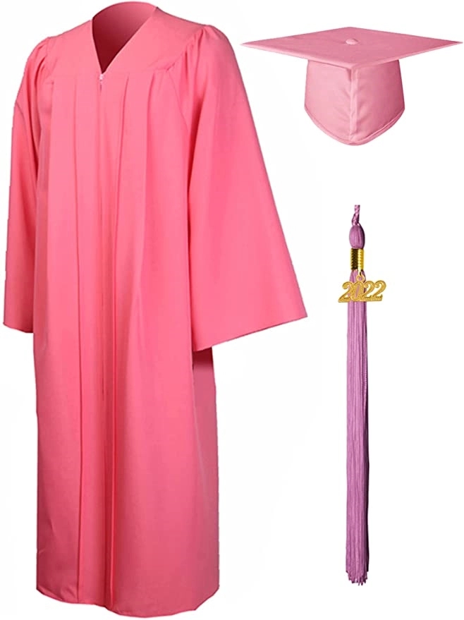 GradSeason Matte Graduation Gown Cap Tassel Set 2025 22