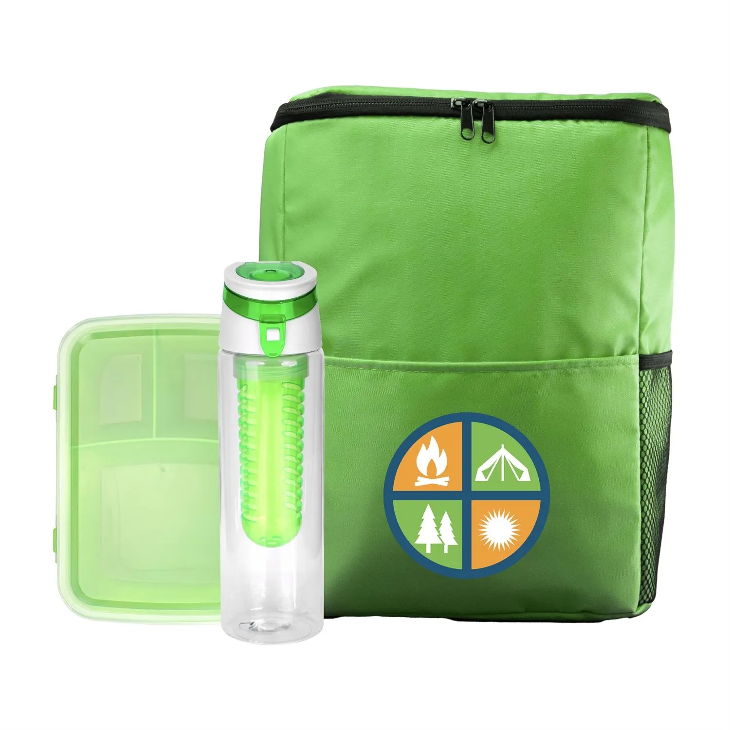 Sporty RPET Lunch To Go & Drink Set 11