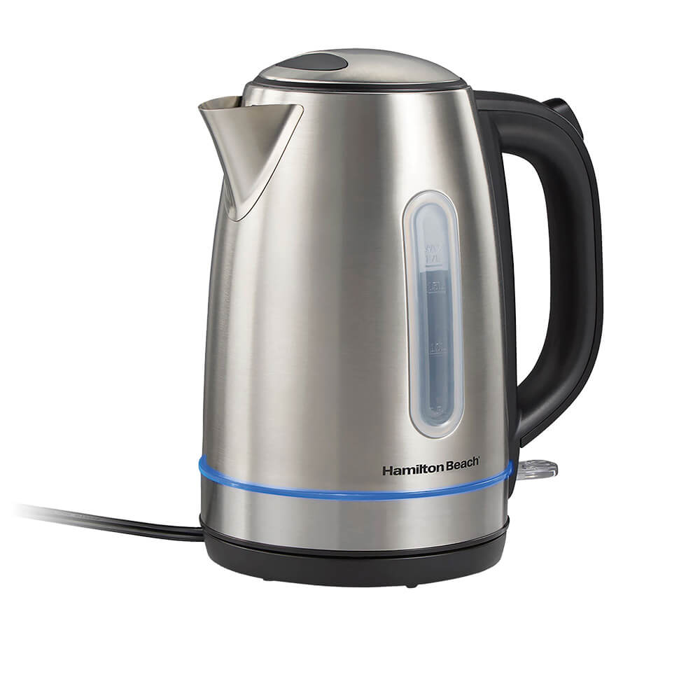 Stainless Steel 1 7 Liter Kettle with LED Light Ring