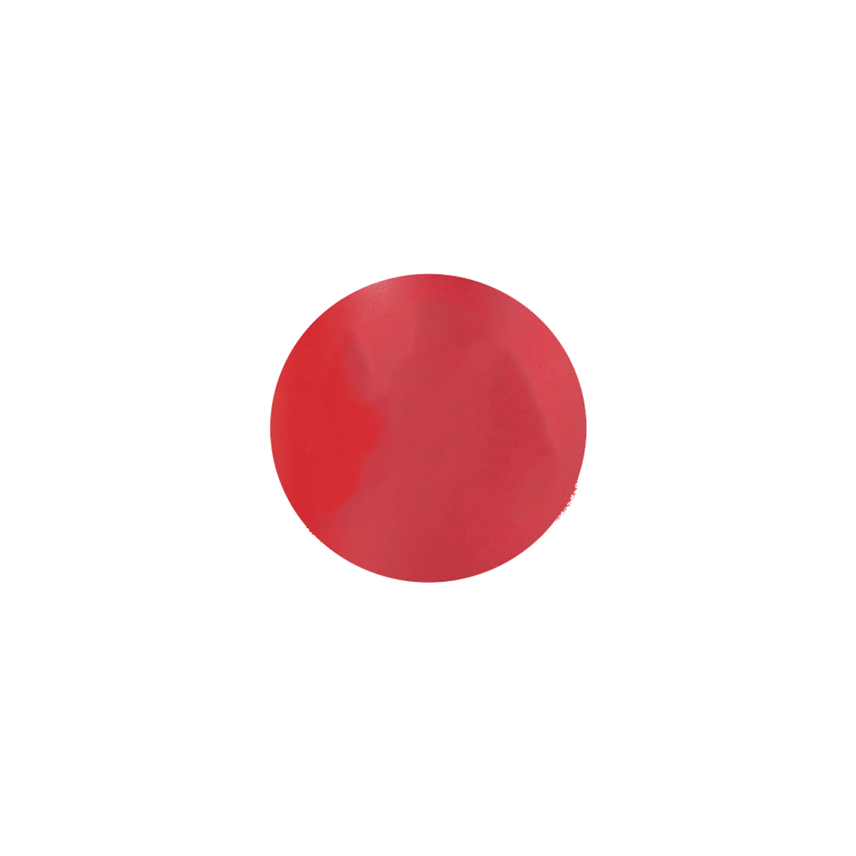 3" Red Round Silicone Coaster 4