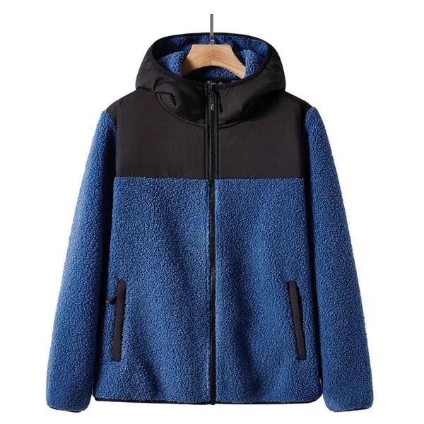 Customized Two Tone Fleece Jacket 3