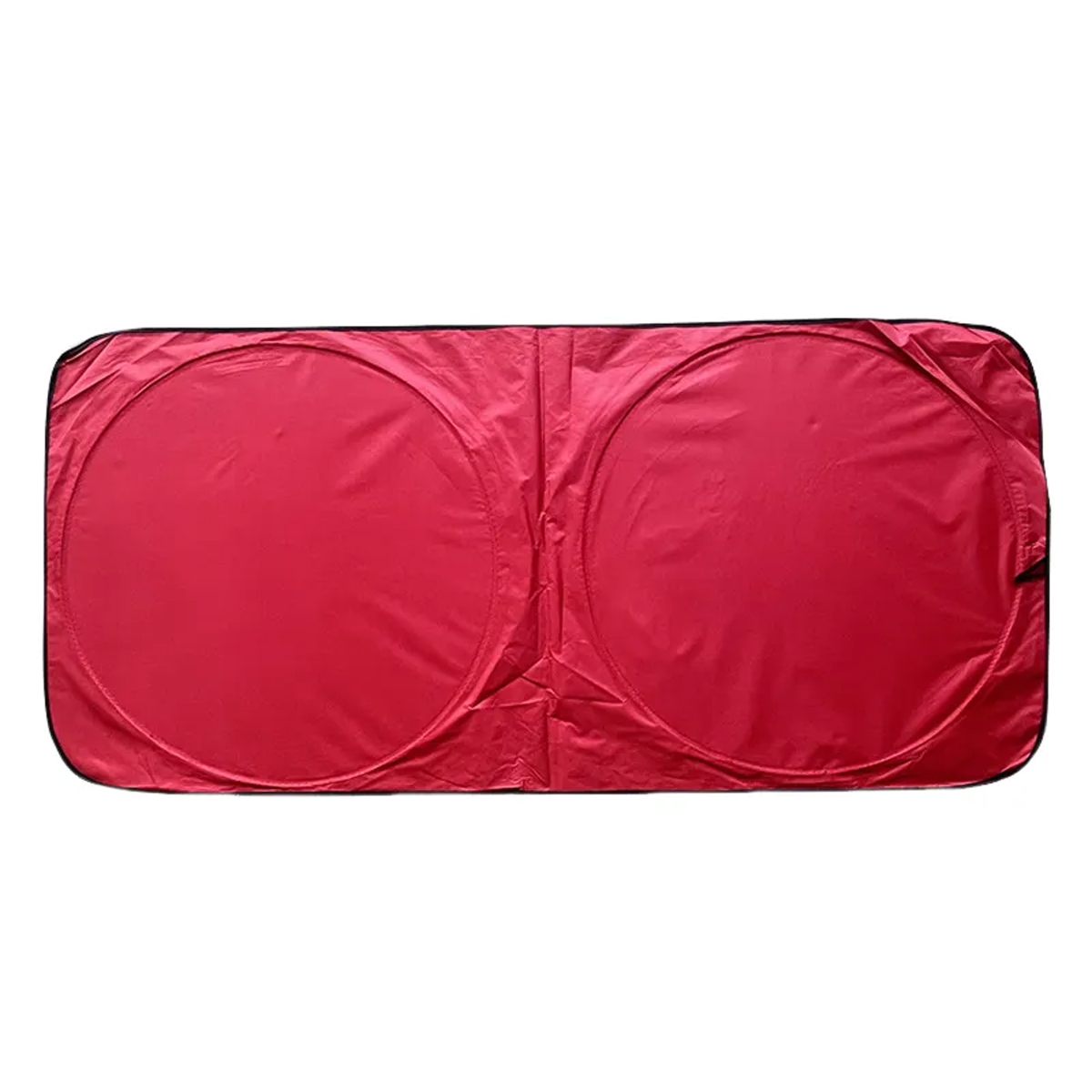 Double Sided Polyester Car Sunshade for Travel Use 7