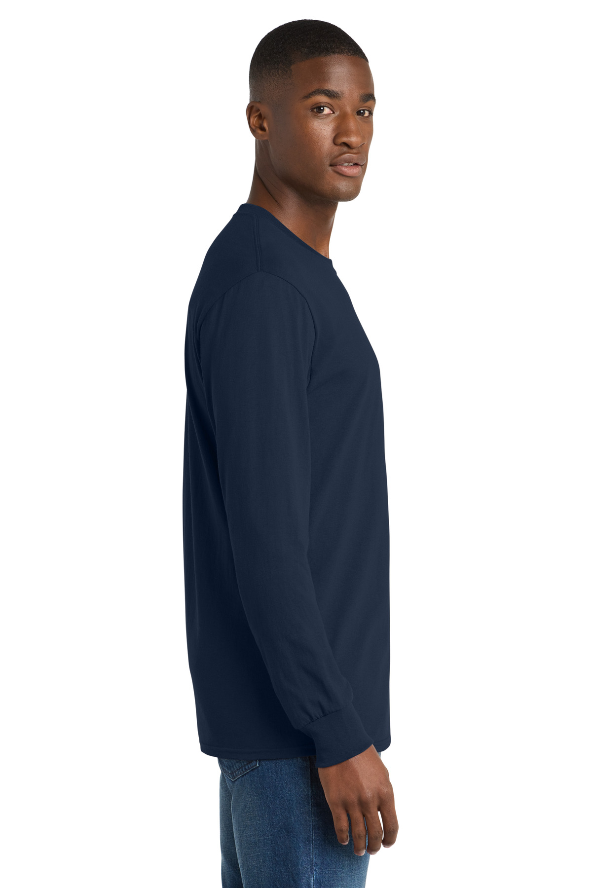 Port & Co Long Sleeve Core Cotton Tee. PC54LS 159