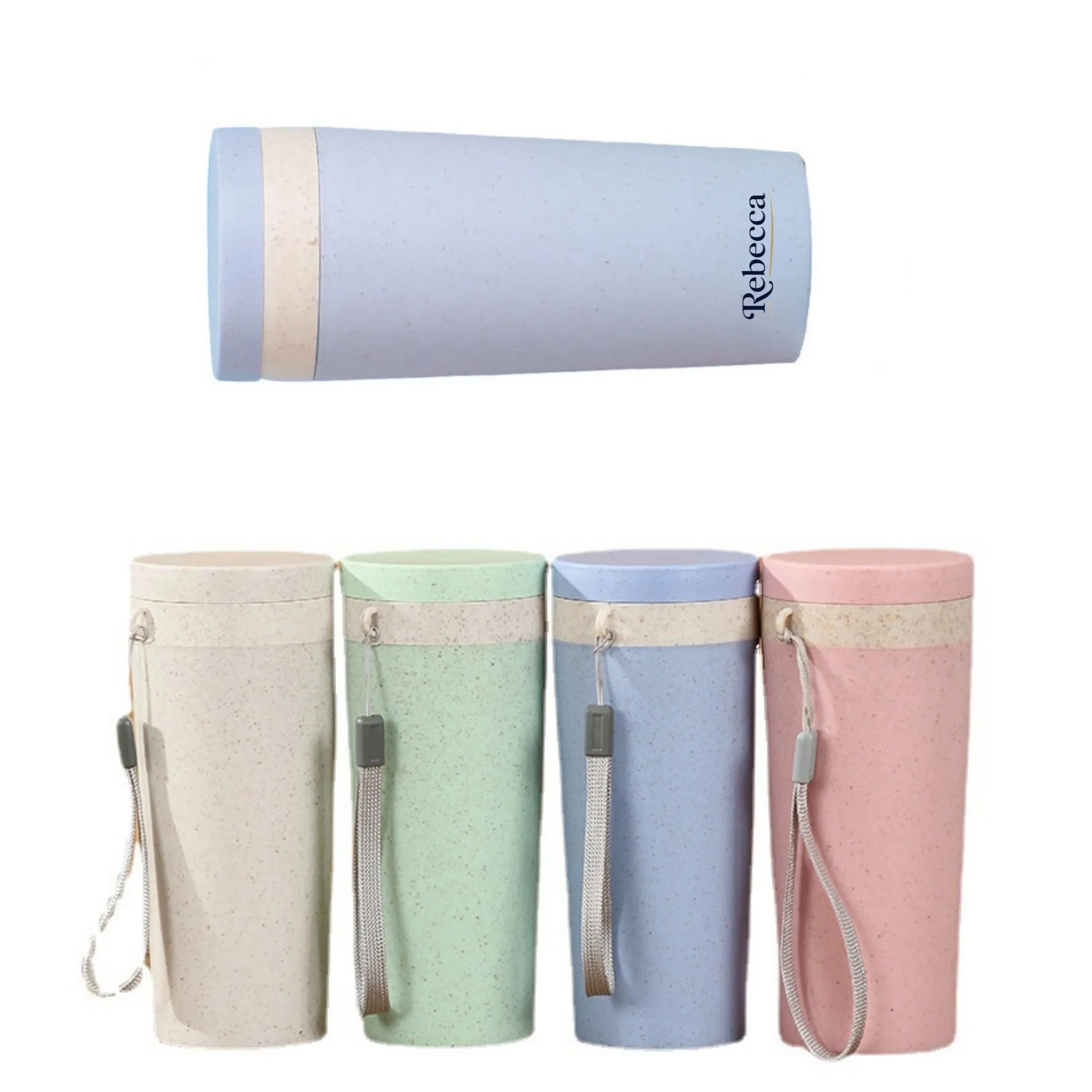 Customized wheat straw insulated cup
