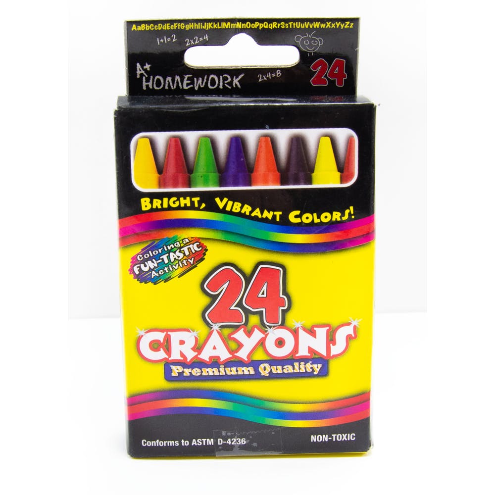 Crayons - 24 Pack Non-Toxic 2