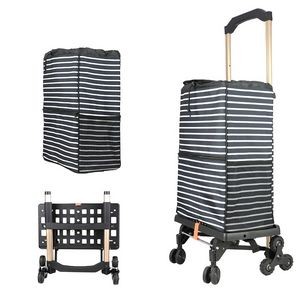 Folding Shopping Stair Climbing Cart 4