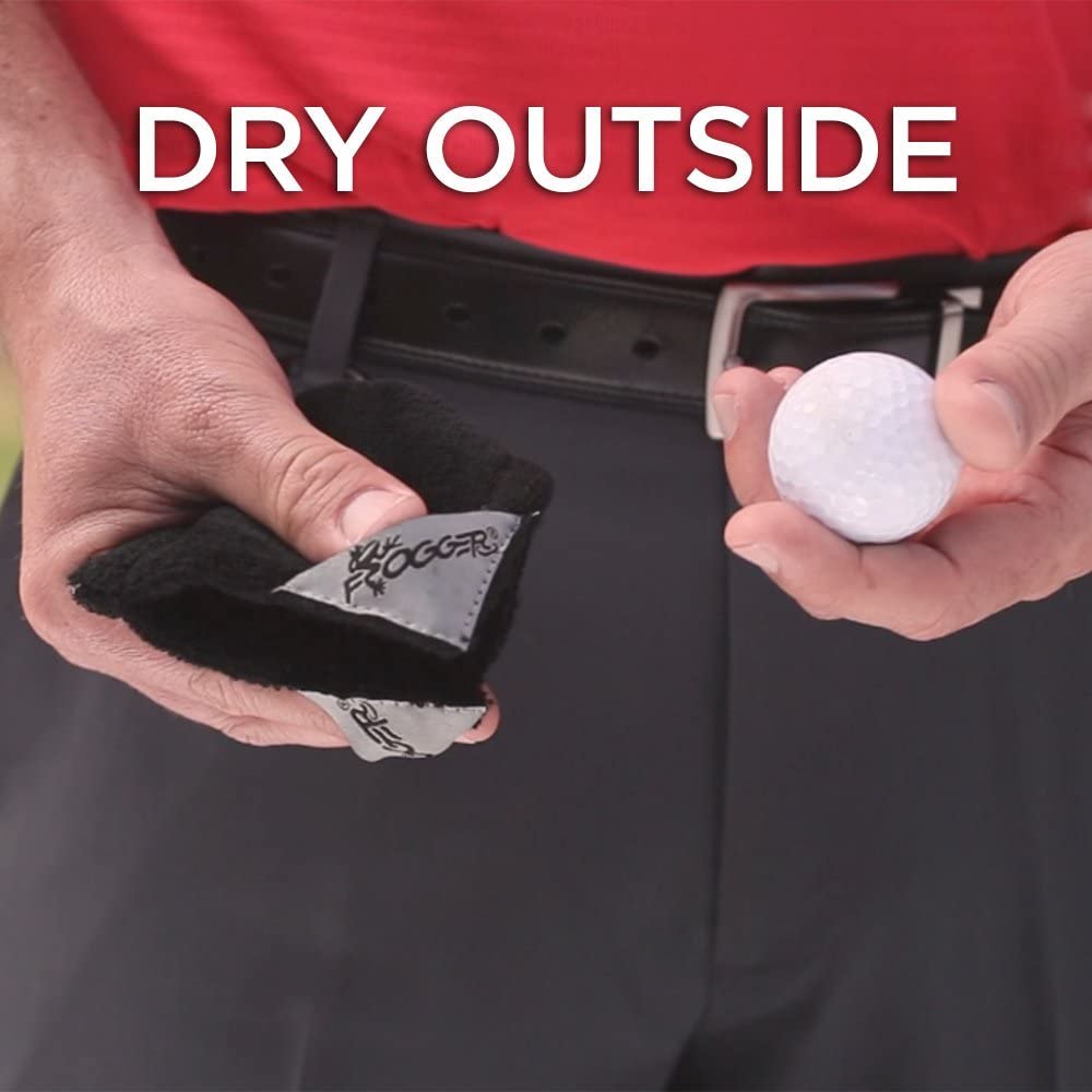 Golf Amphibian Wet/Dry Golf Ball Towel---4" x 4" 8