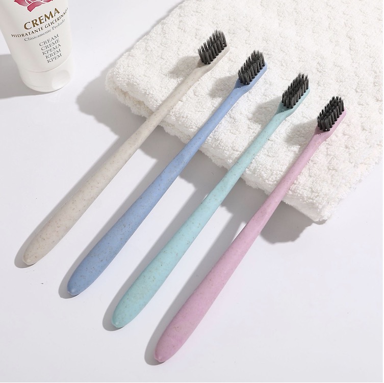 Bamboo Charcoal Toothbrush witha case FREE SHIPPING