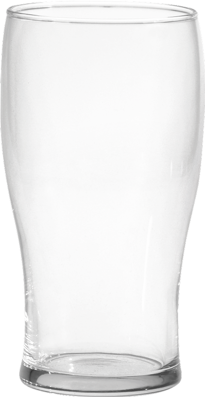 20 oz Large Pub Glass - Deep Etched 9