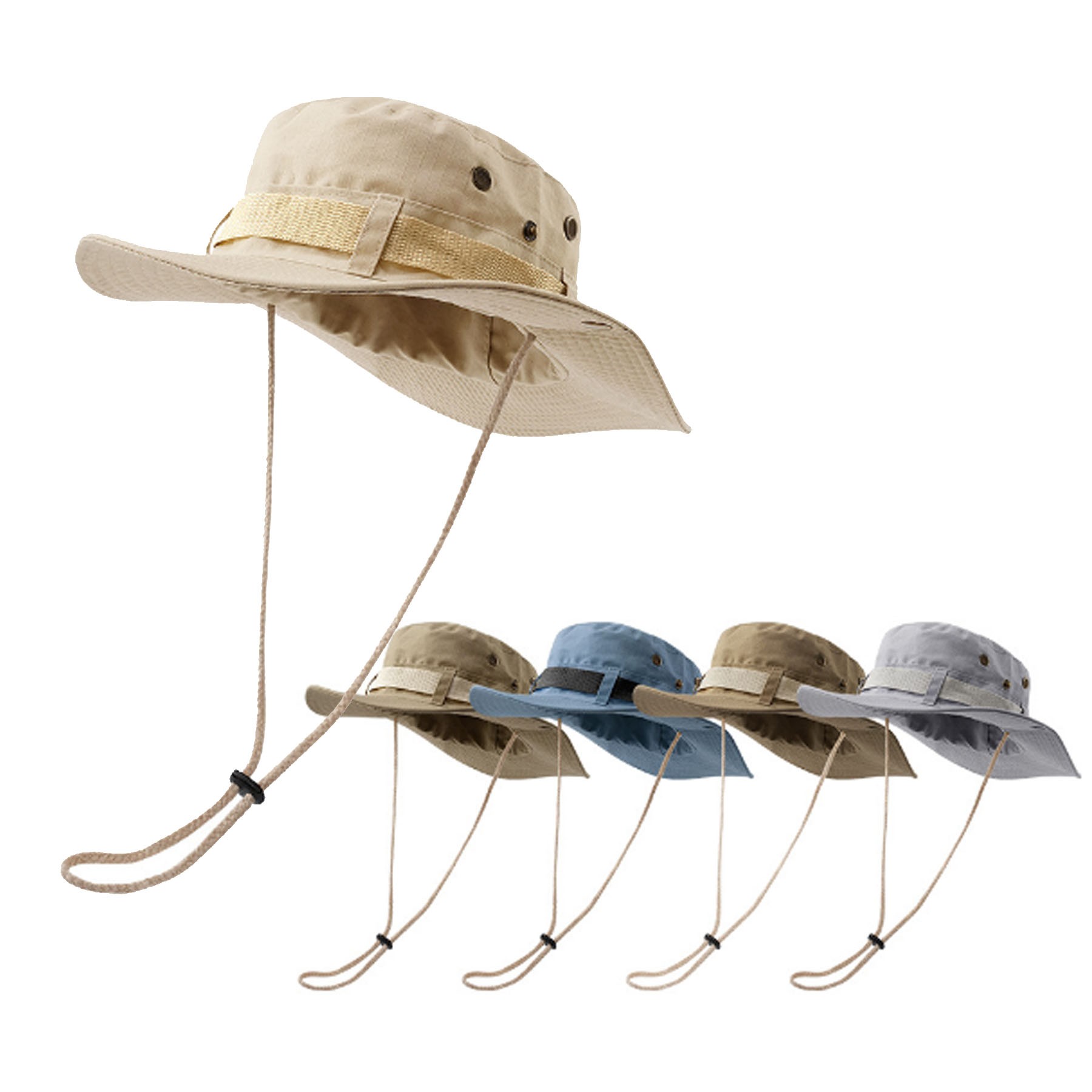 Drawstring Fisherman Hat