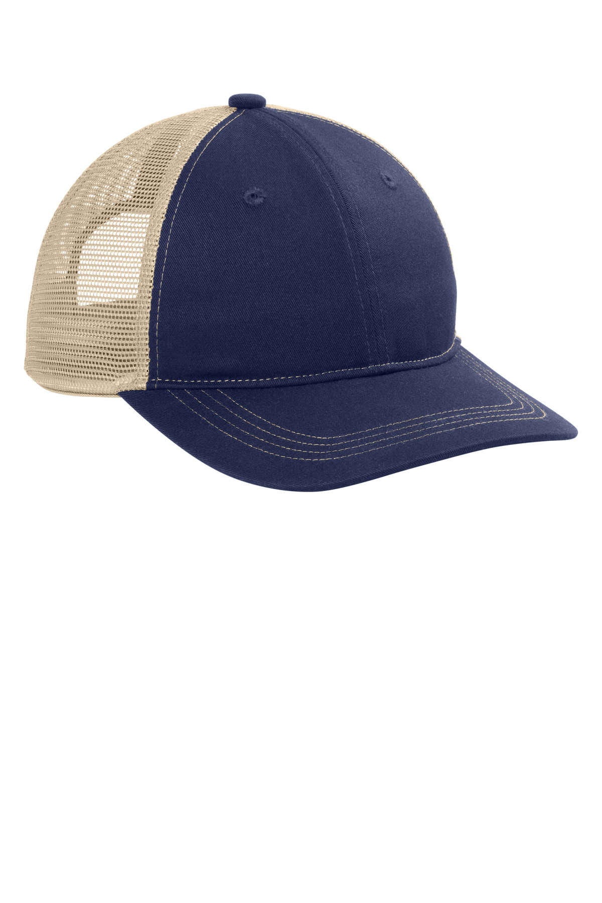 Port Authority Unstructured Snapback Trucker Cap C409 46