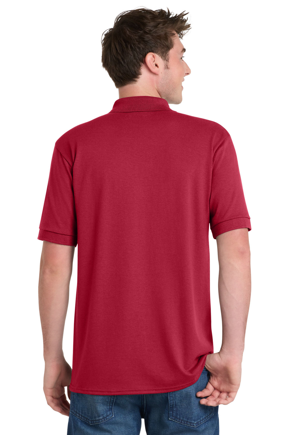 Port & Co Tall Core Blend Jersey Knit Polo. KP55T 73