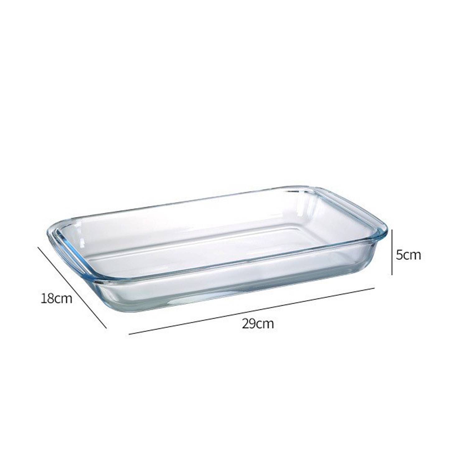 54oz Glass Baking Dish W/ Lid 4