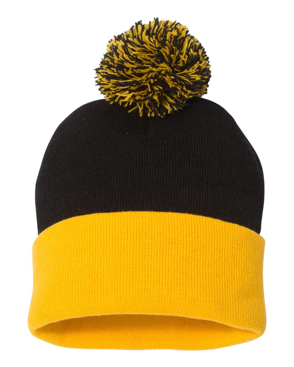 12" Pom-Pom Cuffed Beanie - SP15 43