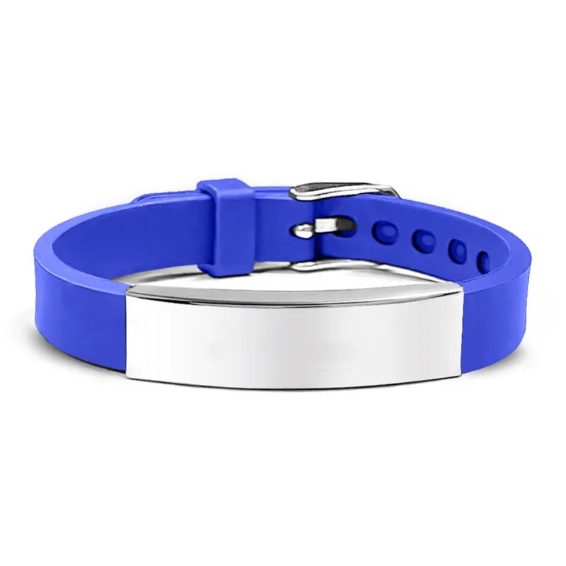 Stainless Steel Silicone Bracelet 5