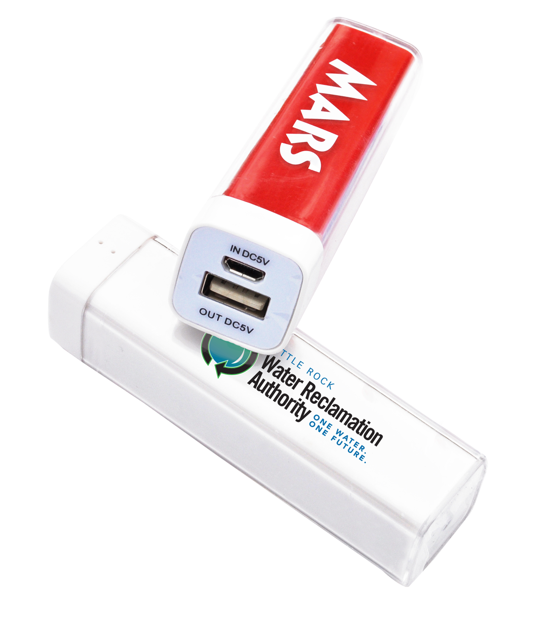 Acrylic/Plastic 18650 LiIon Battery Power Bank 10