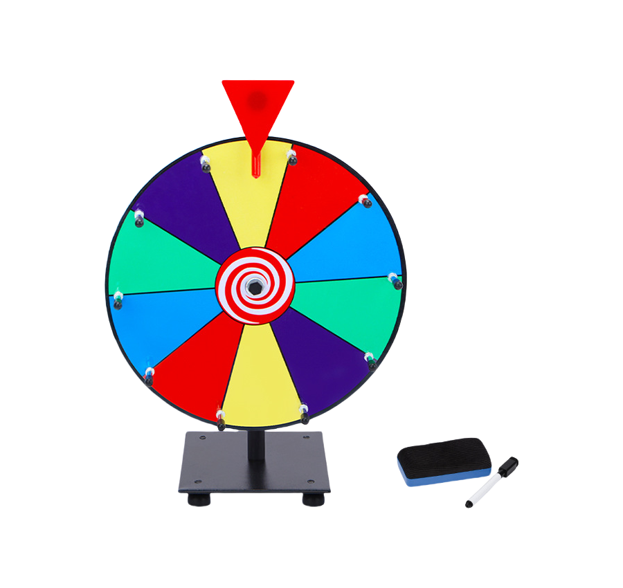 12 Inch Heavy Duty Spinning Prize Wheel 3