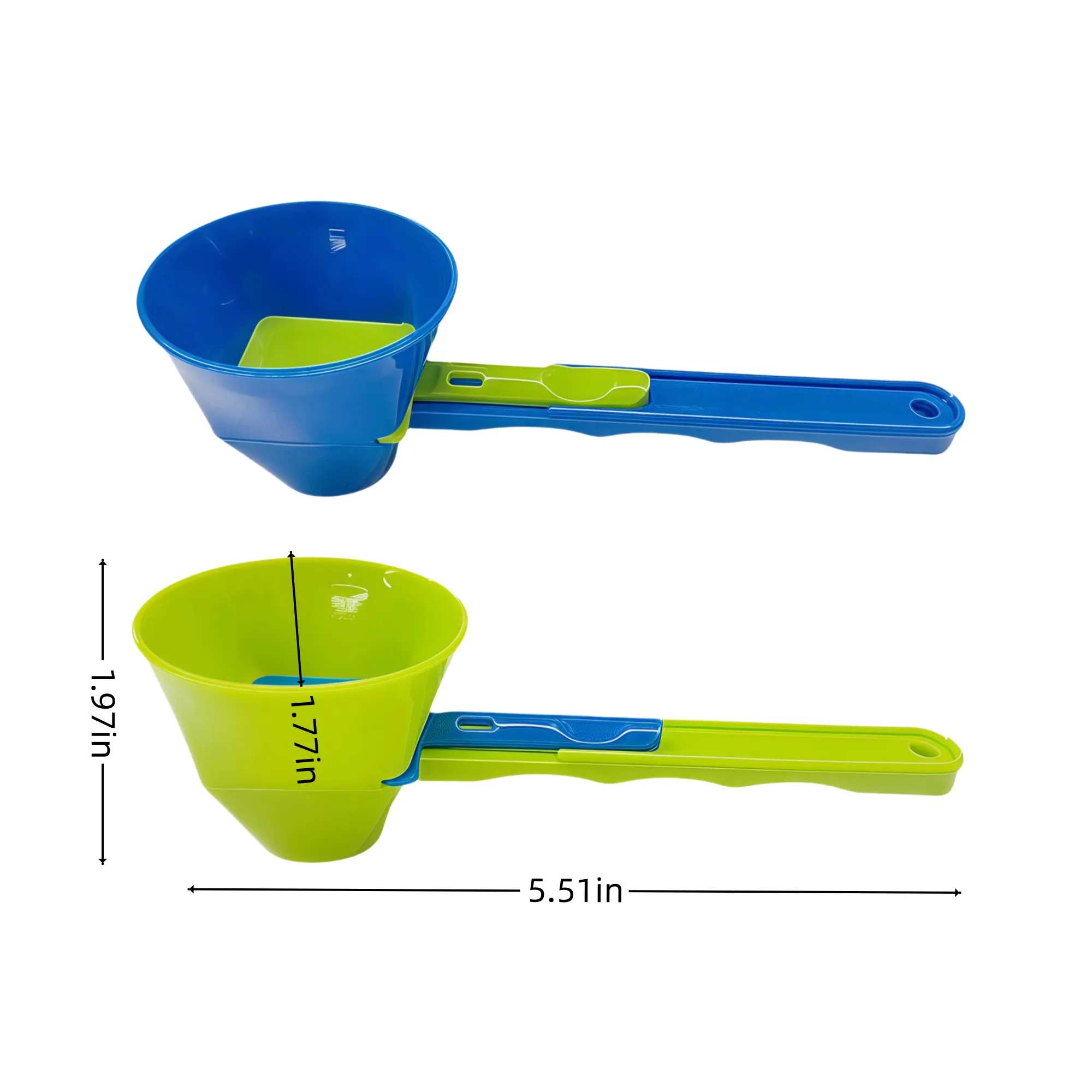 Creative Protein Powder Sliding Scoop Coffee Leak Proof Scoo 3