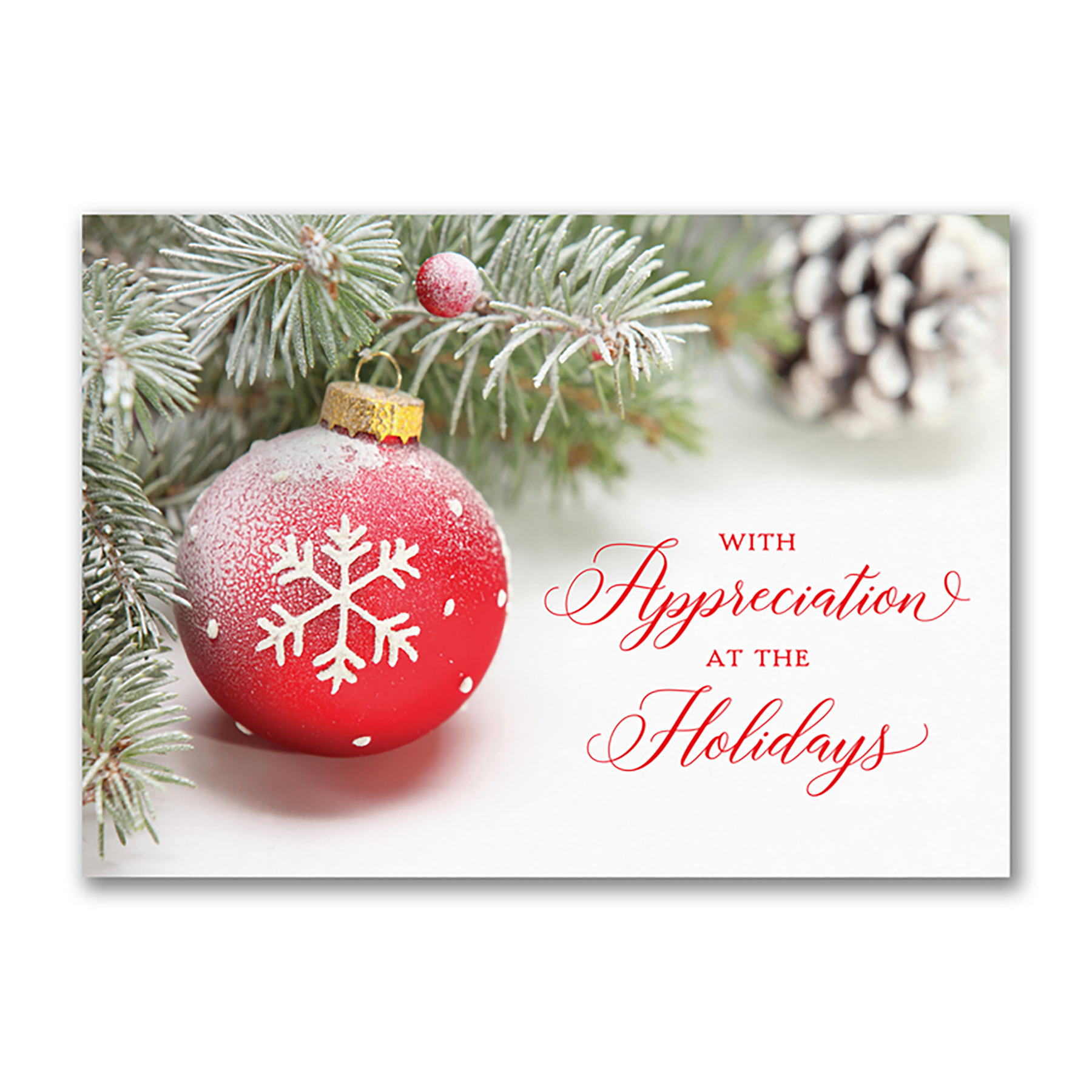 Appreciation Greens Economy Holiday Card 3