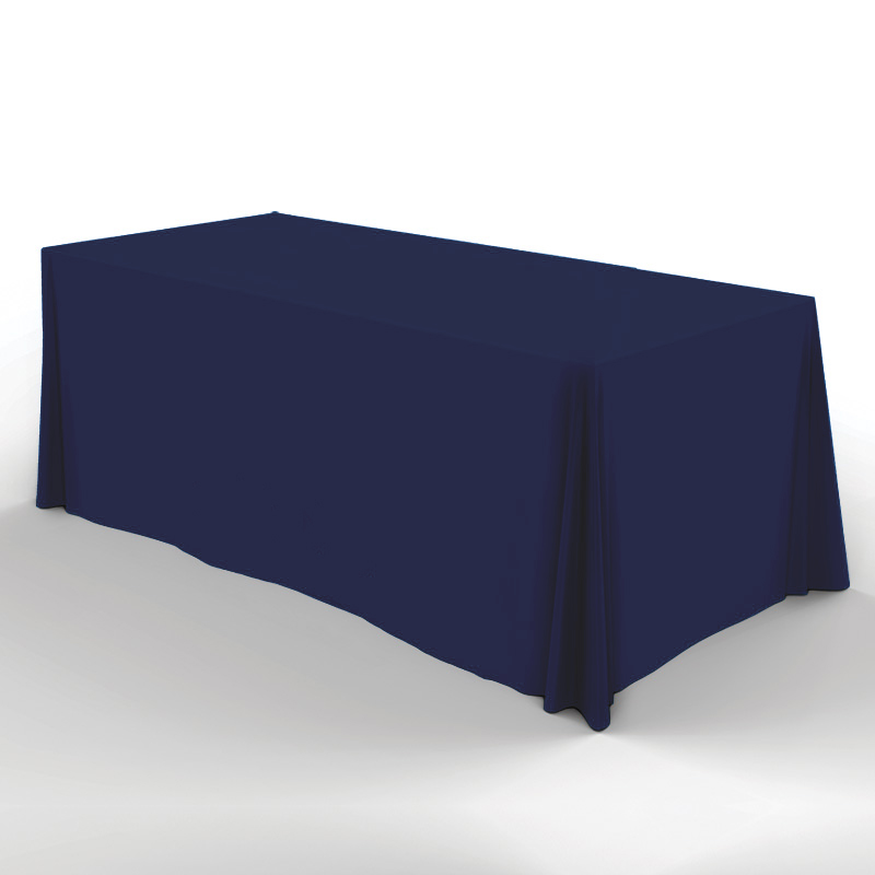 6' Flat, 3 Sided Screen Print Value Quantity Table Cover 10