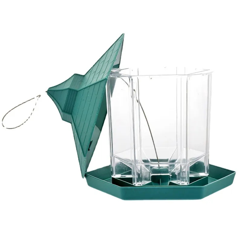 Hanging Birdcage Automatic Bird Feeders 2.25 lb of Seeds 5