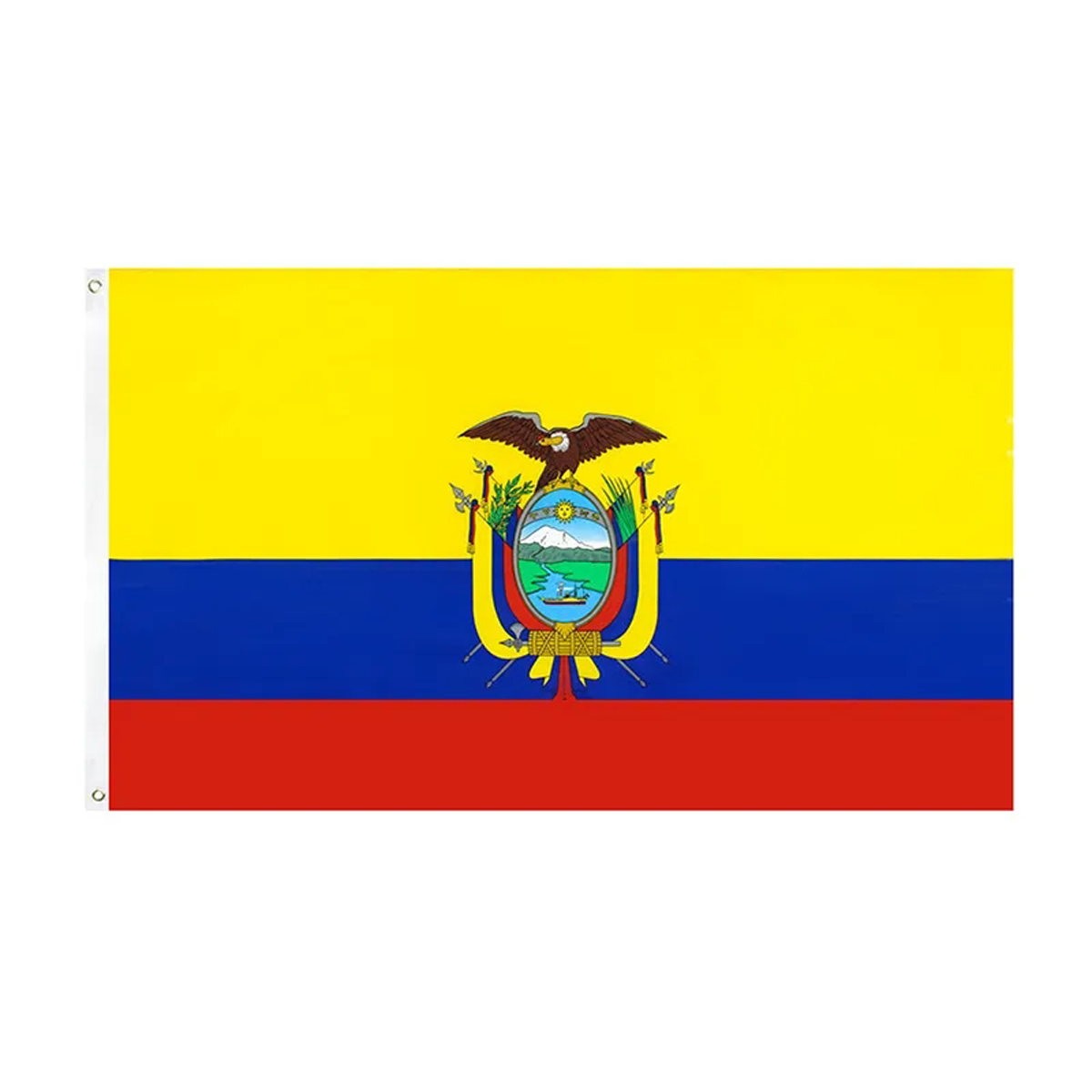 Compact US Flag with Comfortable Grip Handle 26