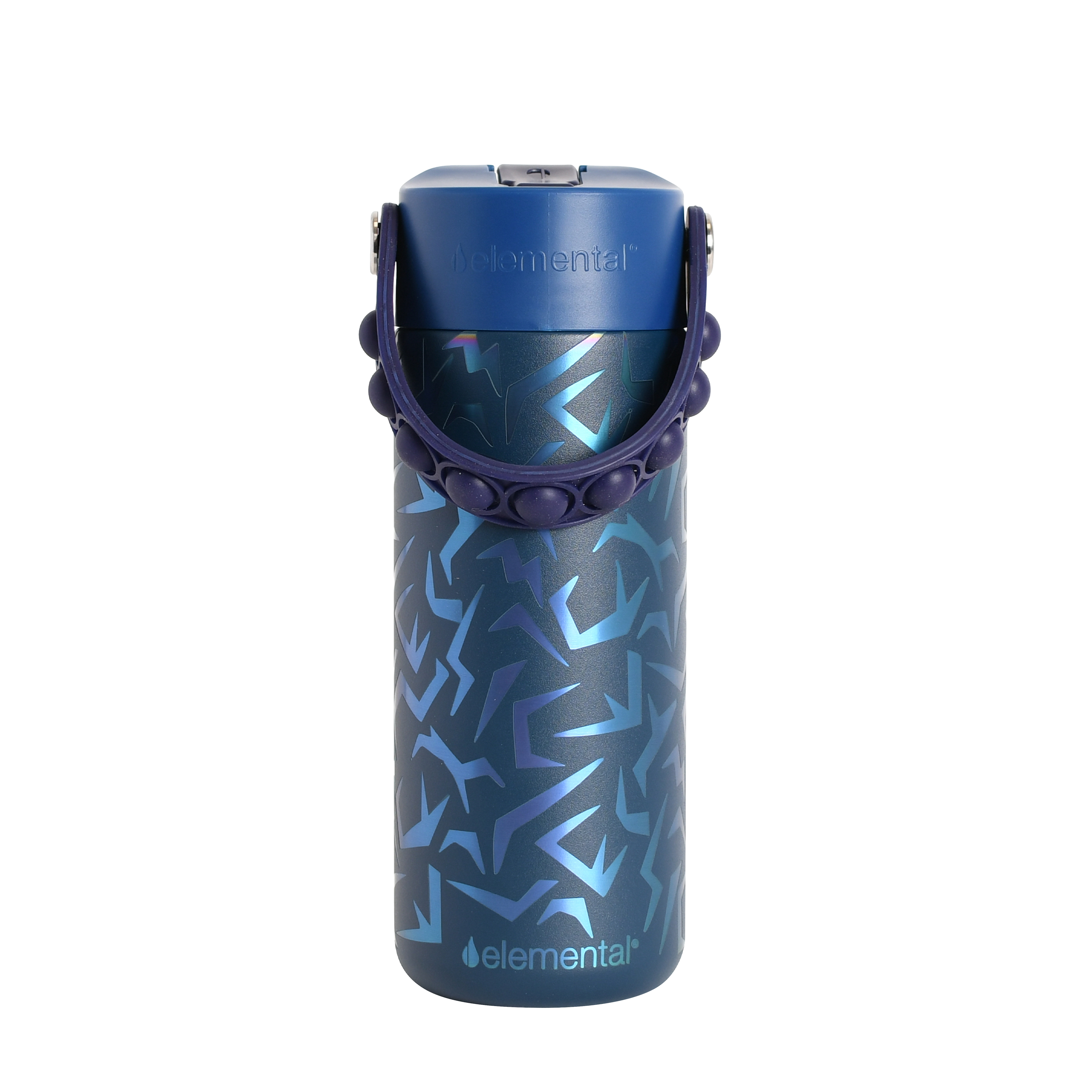 Elemental® Core Series 18oz Pop Fidget Stainless Steel Water Bottle - Vacuum Insulated - BPA-Free 15