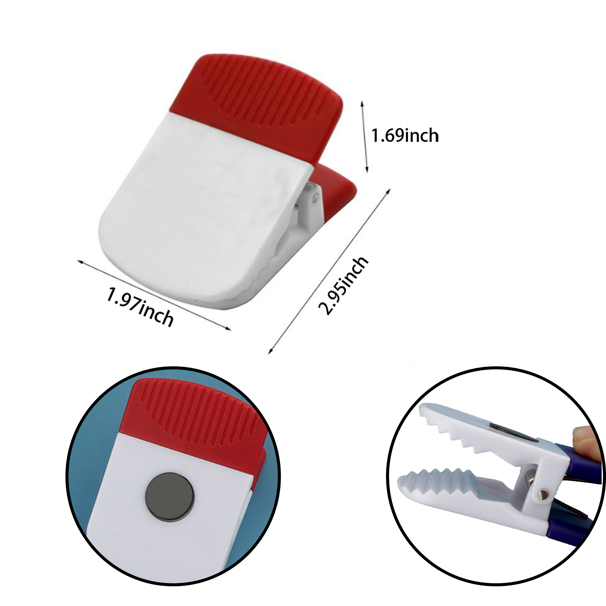 MOQ 20 PCS Magnetic Food and Document Clips 2